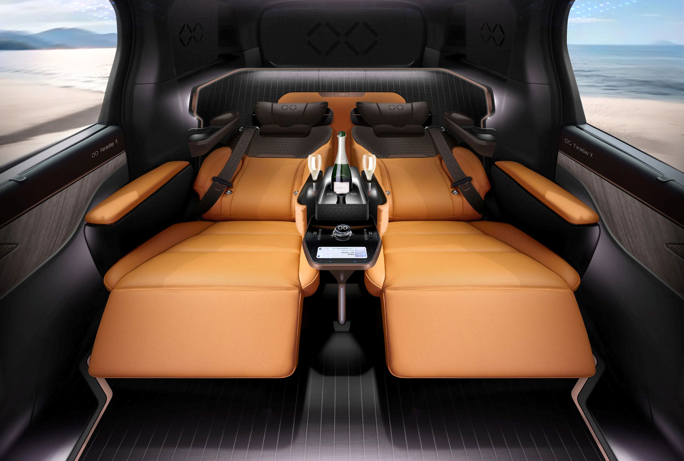 FX Super One - diseño de parrilla LED