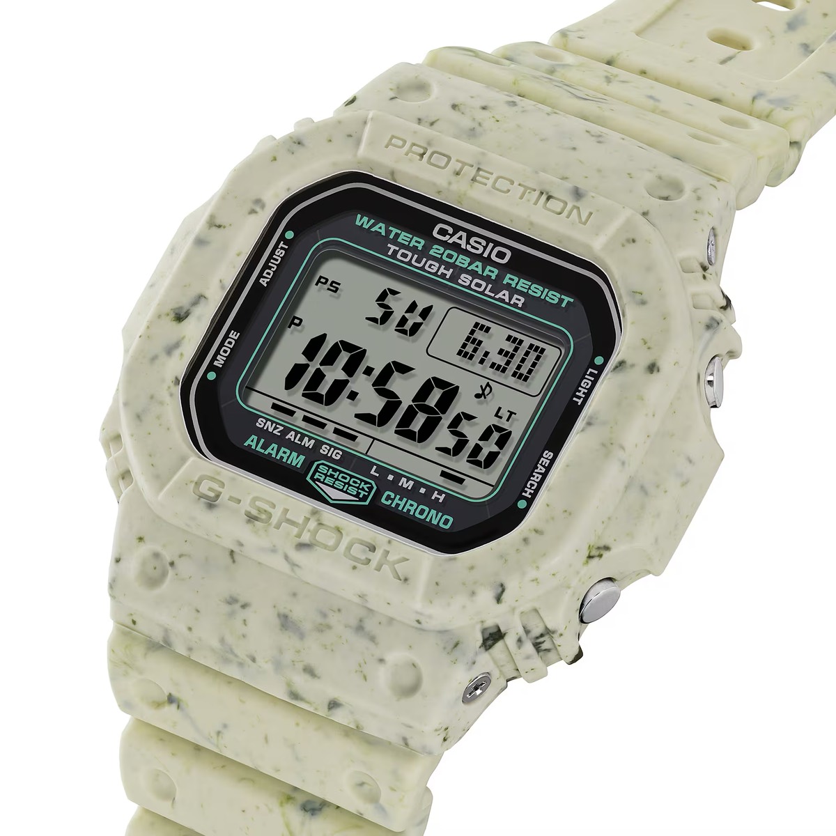 G-Shock G-5600BG-5 con textura marmoleada G-Shock G-5600BG-5 con textura marmoleada
