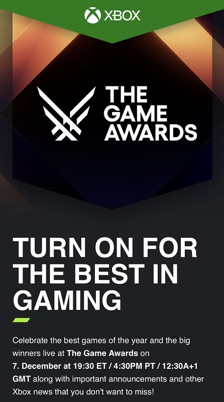 Microsoft ha anunciado oficialmente que asistirá a la gala The Game Awards 2023 y prepara anuncios interesantes-2 Microsoft ha anunciado oficialmente que asistirá a la gala The Game Awards 2023 y prepara anuncios interesantes-2