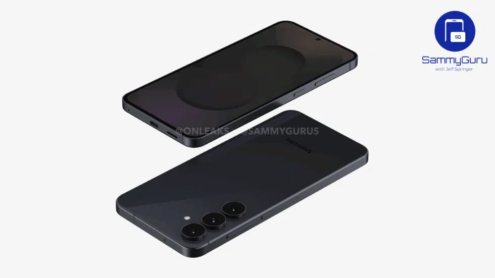 Render del Samsung Galaxy S25 FE con vista trasera Render del Samsung Galaxy S25 FE con vista trasera