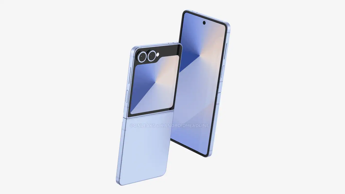Samsung Galaxy Flip7 CAD renderizado 4 Samsung Galaxy Flip7 CAD renderizado 4