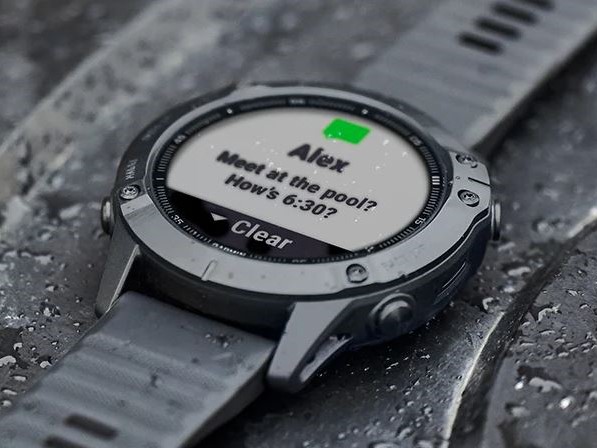 Actualización de Fenix 6 Garmin Fenix 6 smartwatch - actualización de software