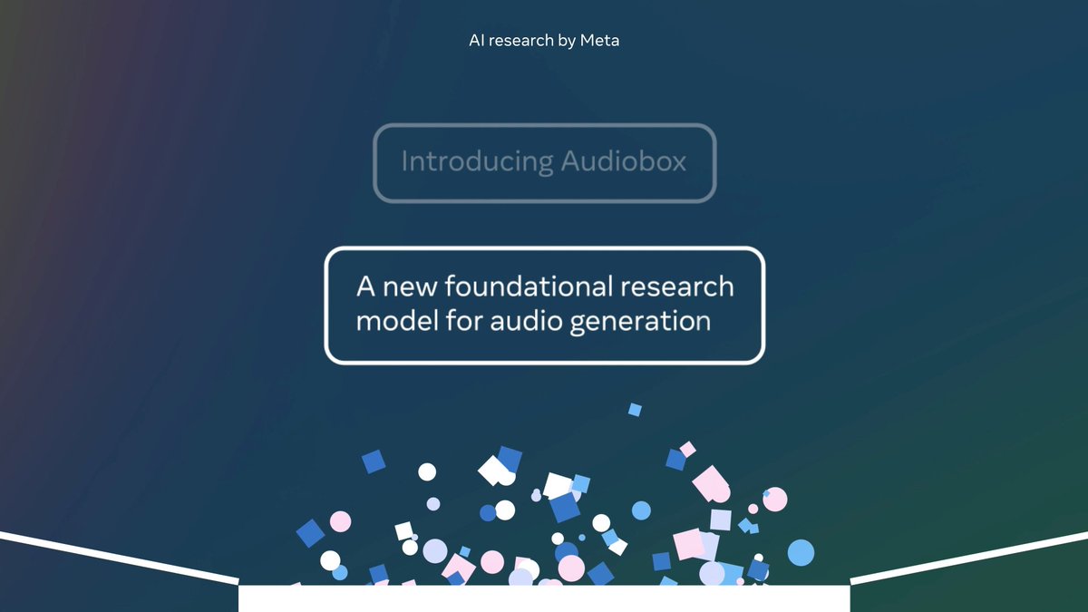 Meta presenta Audiobox - IA para generación de voz y efectos de sonido Meta presenta Audiobox - IA para generación de voz y efectos de sonido