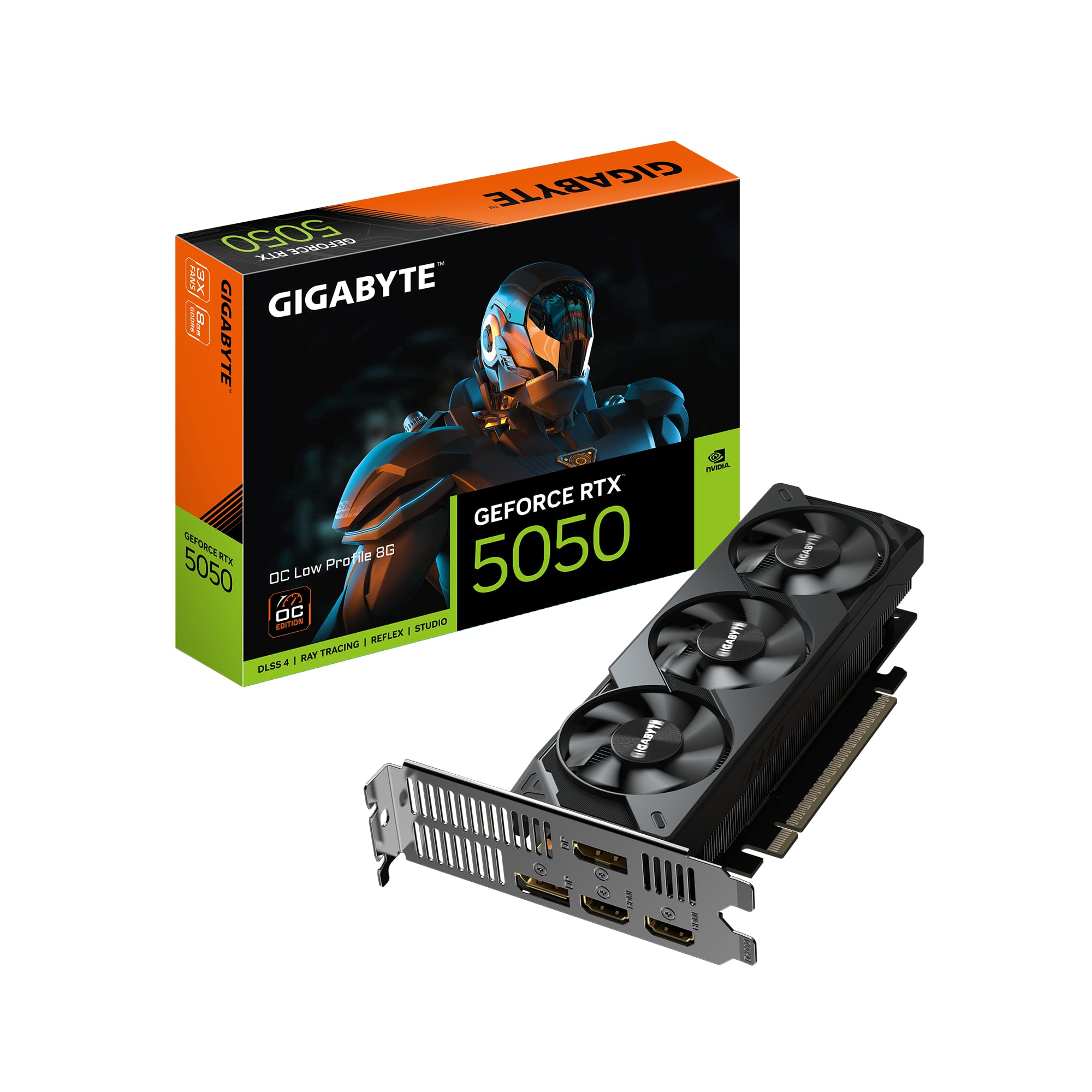 GeForce RTX 5050 OC Low Profile 8G GeForce RTX 5050 OC Low Profile 8G