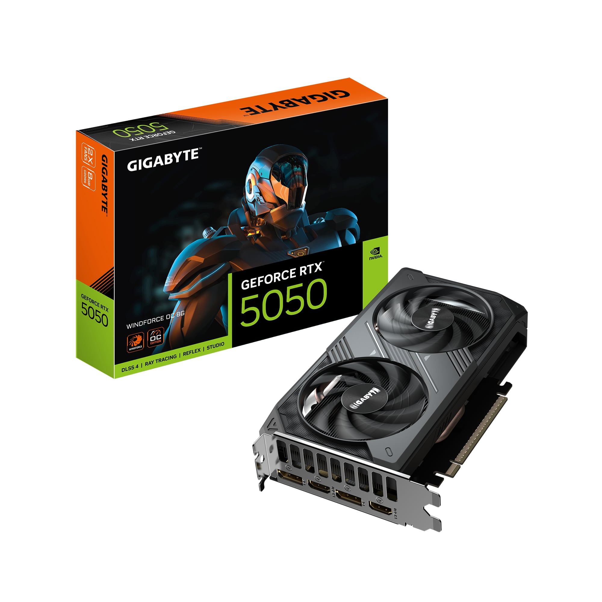 GeForce RTX 5050 WINDFORCE OC 8G GeForce RTX 5050 WINDFORCE OC 8G