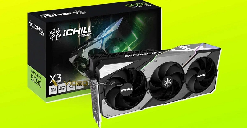 Embalaje para RTX 5090 de iChill Embalaje para RTX 5090 de iChill