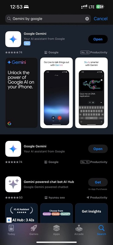Google prepara una aplicación Gemini independiente para iOS - Los usuarios filipinos se han dado por enterados-2 Google prepara una aplicación Gemini independiente para iOS - Los usuarios filipinos se han dado por enterados-2