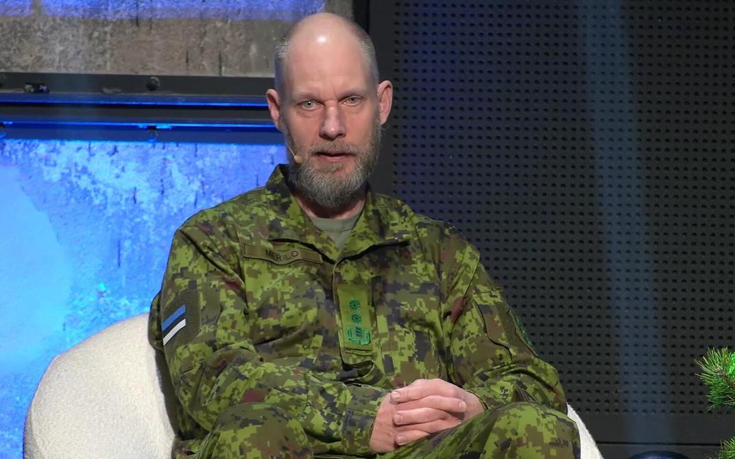 Andrus Merilo Andrus Merilo, Comandante de las Fuerzas de Defensa de Estonia