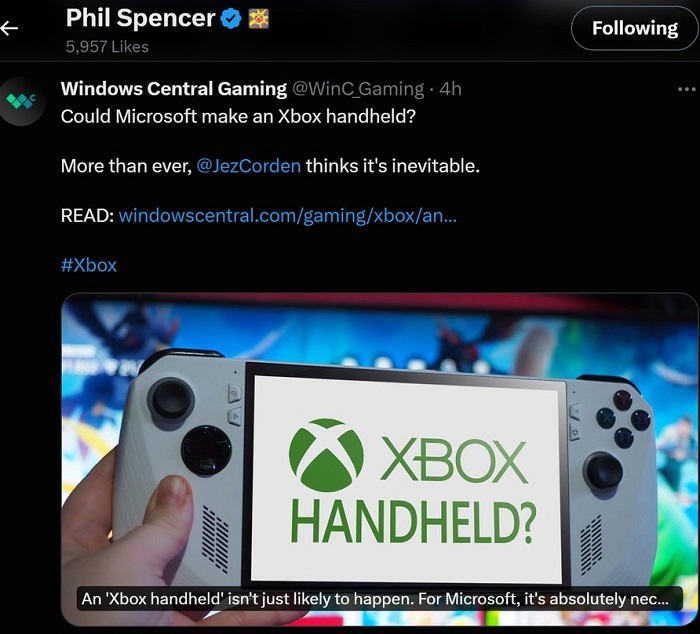 ¿Y por qué no? Microsoft podría estar desarrollando su propia consola portátil-2 ¿Y por qué no? Microsoft podría estar desarrollando su propia consola portátil-2
