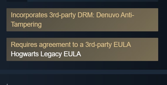 ¡Los piratas no tienen cabida en la Escuela de Magia! La versión para PC de Hogwarts Legacy estará protegida por el sistema DRM Denuvo-2 ¡Los piratas no tienen cabida en la Escuela de Magia! La versión para PC de Hogwarts Legacy estará protegida por el sistema DRM Denuvo-2