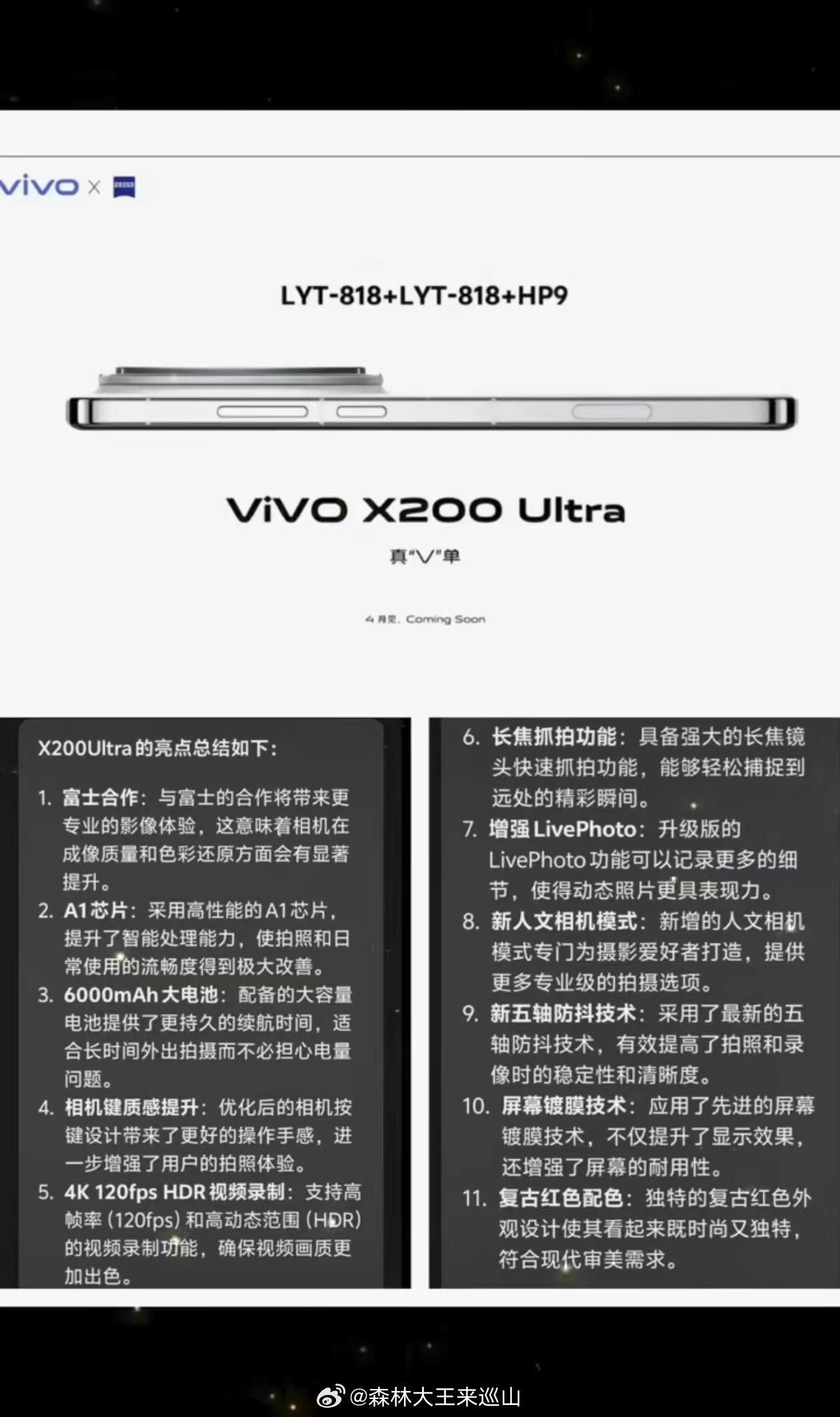 Vivo X200 Ultra Captura de pantalla del Vivo X200 Ultra
