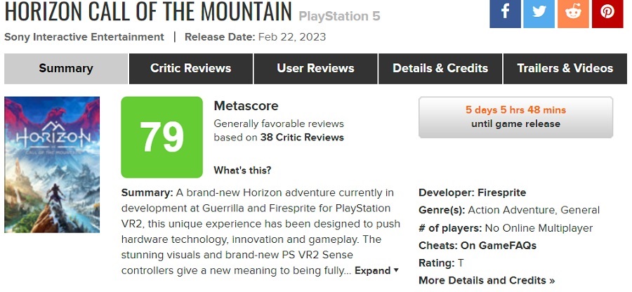 La crítica ha elogiado el juego de realidad virtual Horizon Call of the Mountain. El proyecto demuestra a la perfección las capacidades del nuevo casco de realidad virtual-2 La crítica ha elogiado el juego de realidad virtual Horizon Call of the Mountain. El proyecto demuestra a la perfección las capacidades del nuevo casco de realidad virtual-2