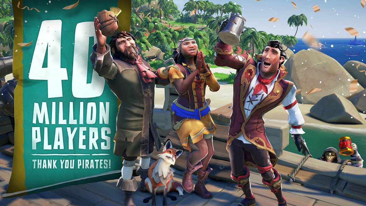 Sea of Thieves está abarrotado, y los desarrolladores informan de que más de 40 millones de personas han jugado al juego Sea of Thieves está abarrotado, y los desarrolladores informan de que más de 40 millones de personas han jugado al juego