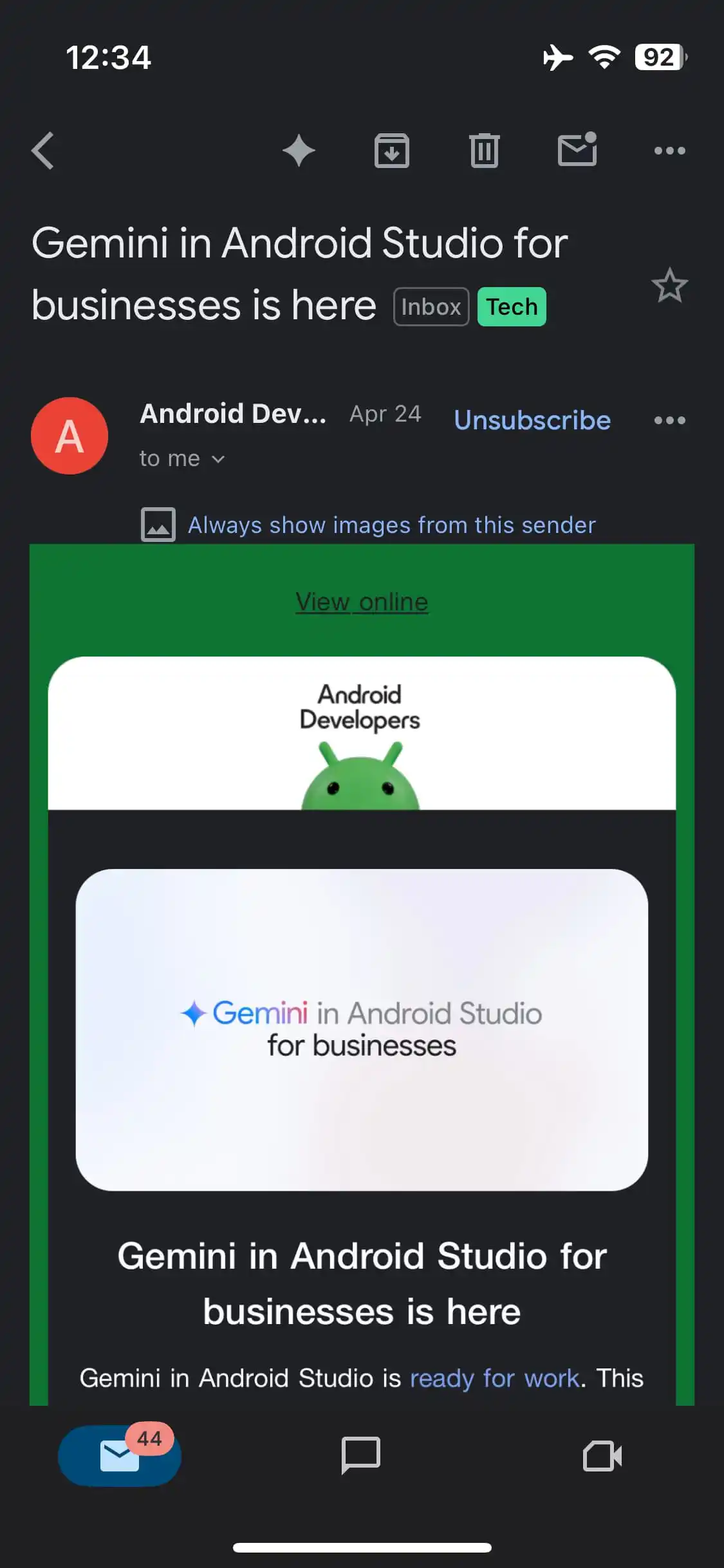 Nuevo aspecto de Gmail para iPhone Nuevo aspecto de Gmail para iPhone