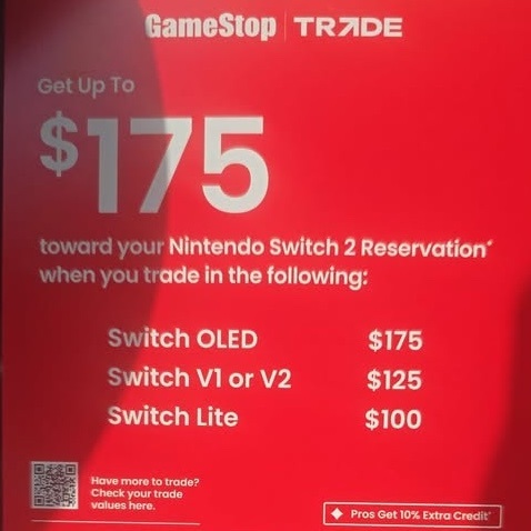 Cartel de GameStop