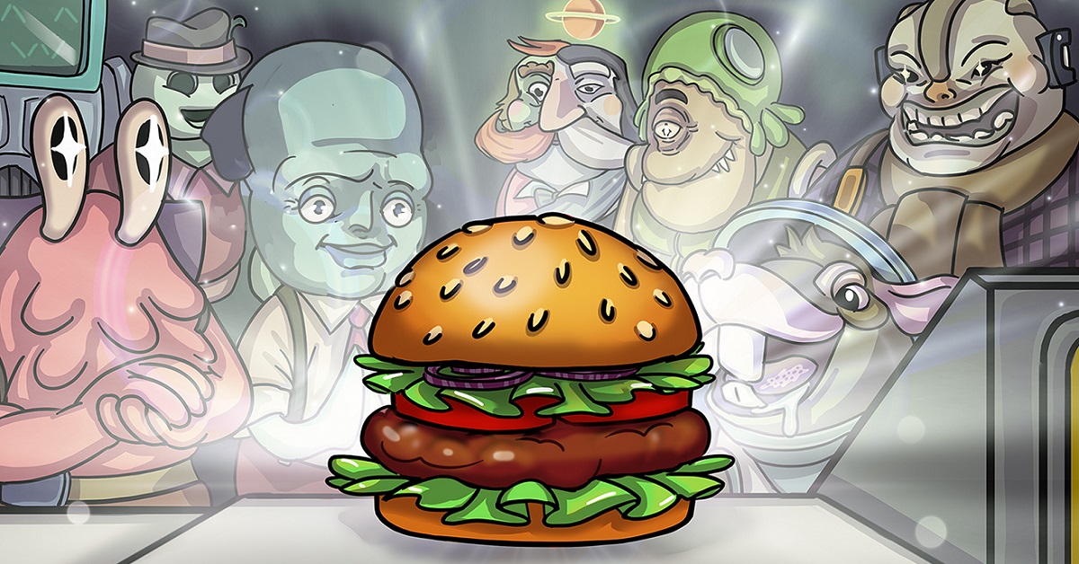 Cocine una hamburguesa para los alienígenas: se ha lanzado en EGS un sorteo gratuito del juego de acción roguelite Godlike Burger