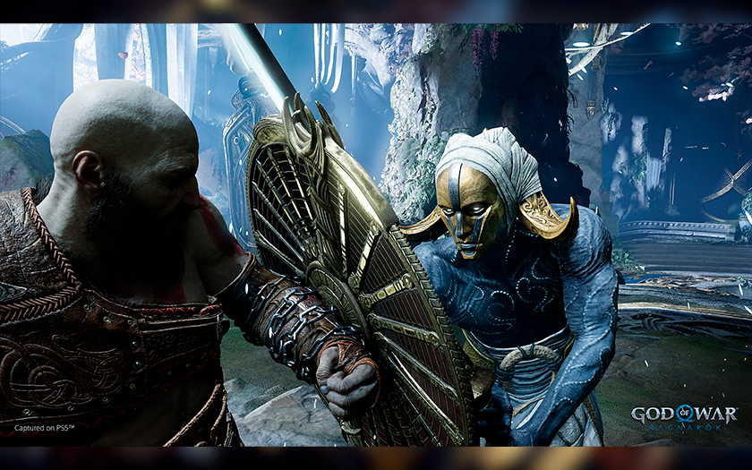 Tamaño del juego para PlayStation: El tamaño de God of War: Ragnarok variará en los países de Estados Unidos y Europa. Requiere al menos 84 GB de espacio-3