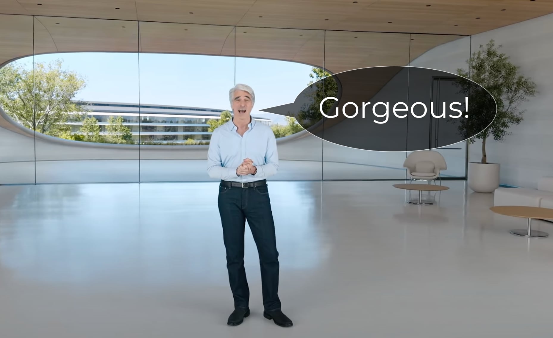 Gorgeous - un nuevo epíteto en las presentaciones de Apple Presentación de nuevas características