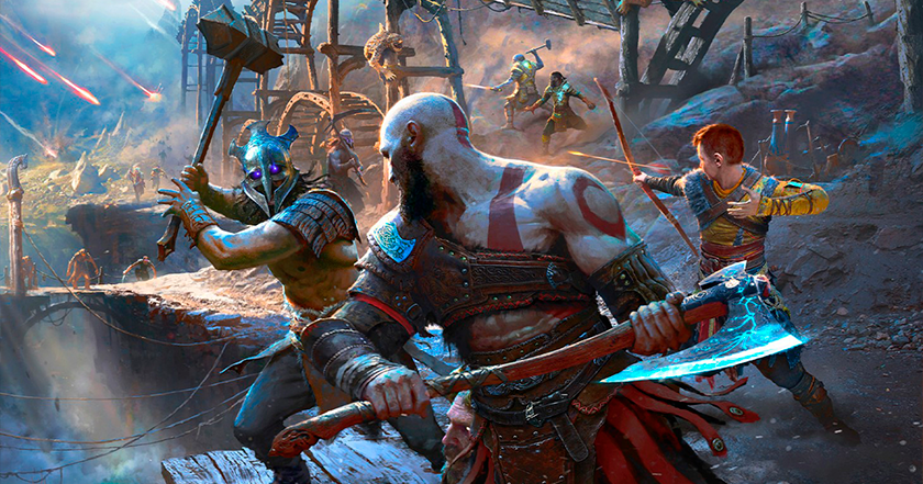 En la conferencia internacional de videojuegos BIG God of War Ragnarok recibió los dos primeros premios: "Juego del año" y "Mejor diseño narrativo" En la conferencia internacional de videojuegos BIG God of War Ragnarok recibió los dos primeros premios: "Juego del año" y "Mejor diseño narrativo"