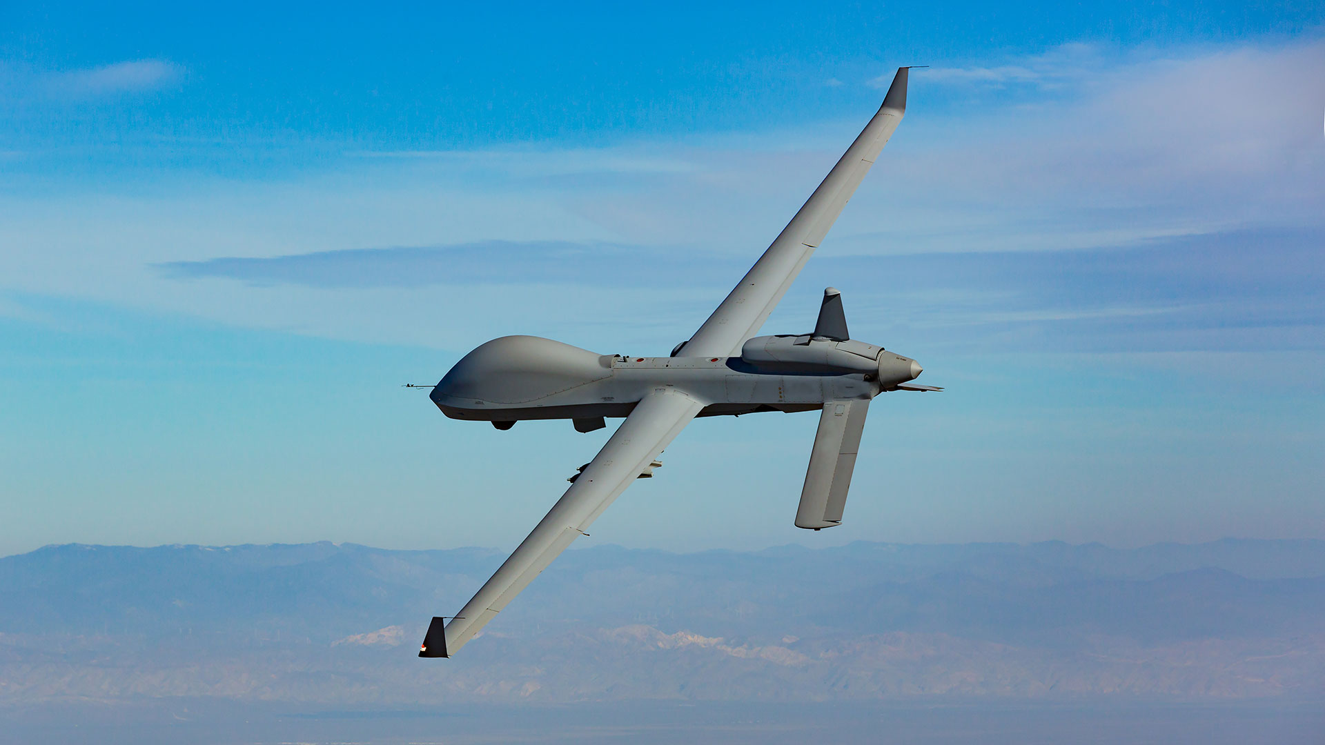 Águila gris Alcance ampliado Gray Eagle Extended Range - ilustración de General Atomics