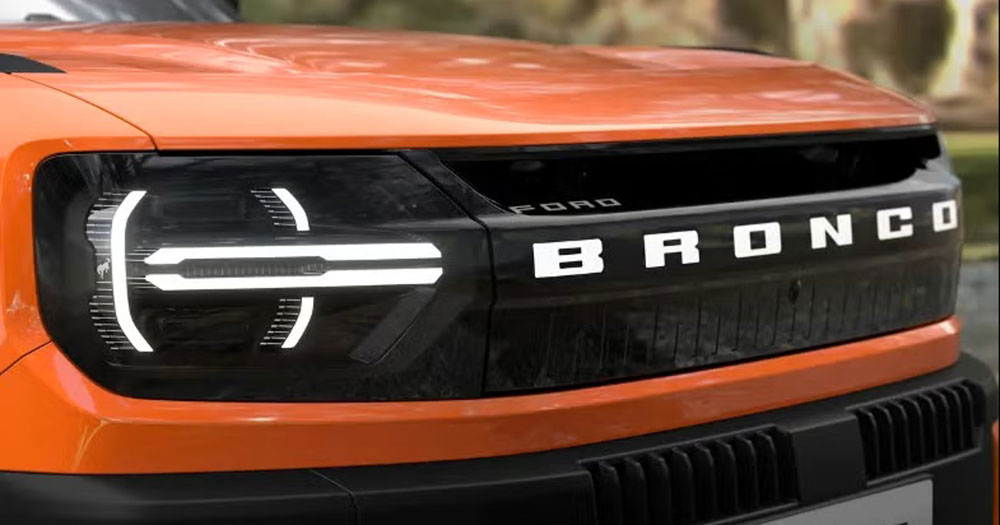 Parrilla del Ford Bronco