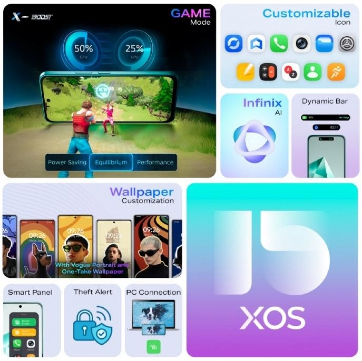 Infinix Note 50x Vista trasera