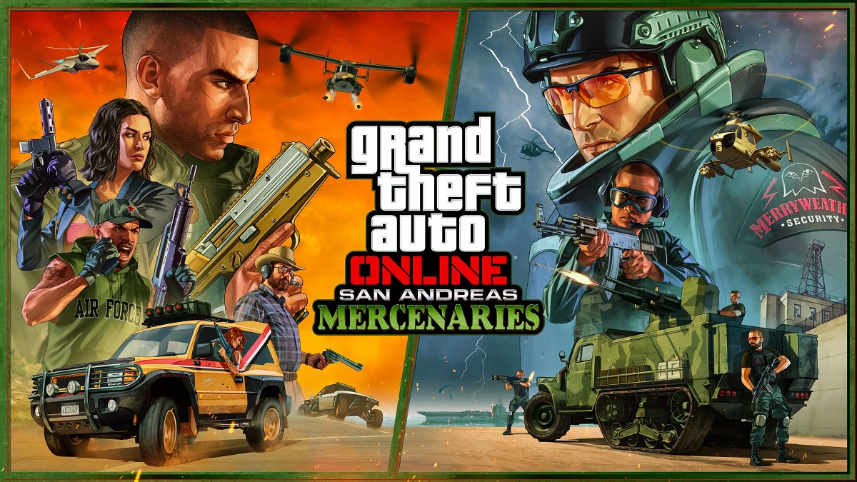 Rockstar Games ha publicado un colorido tráiler de la gran actualización Mercenarios de San Andreas para GTA Online Rockstar Games ha publicado un colorido tráiler de la gran actualización Mercenarios de San Andreas para GTA Online