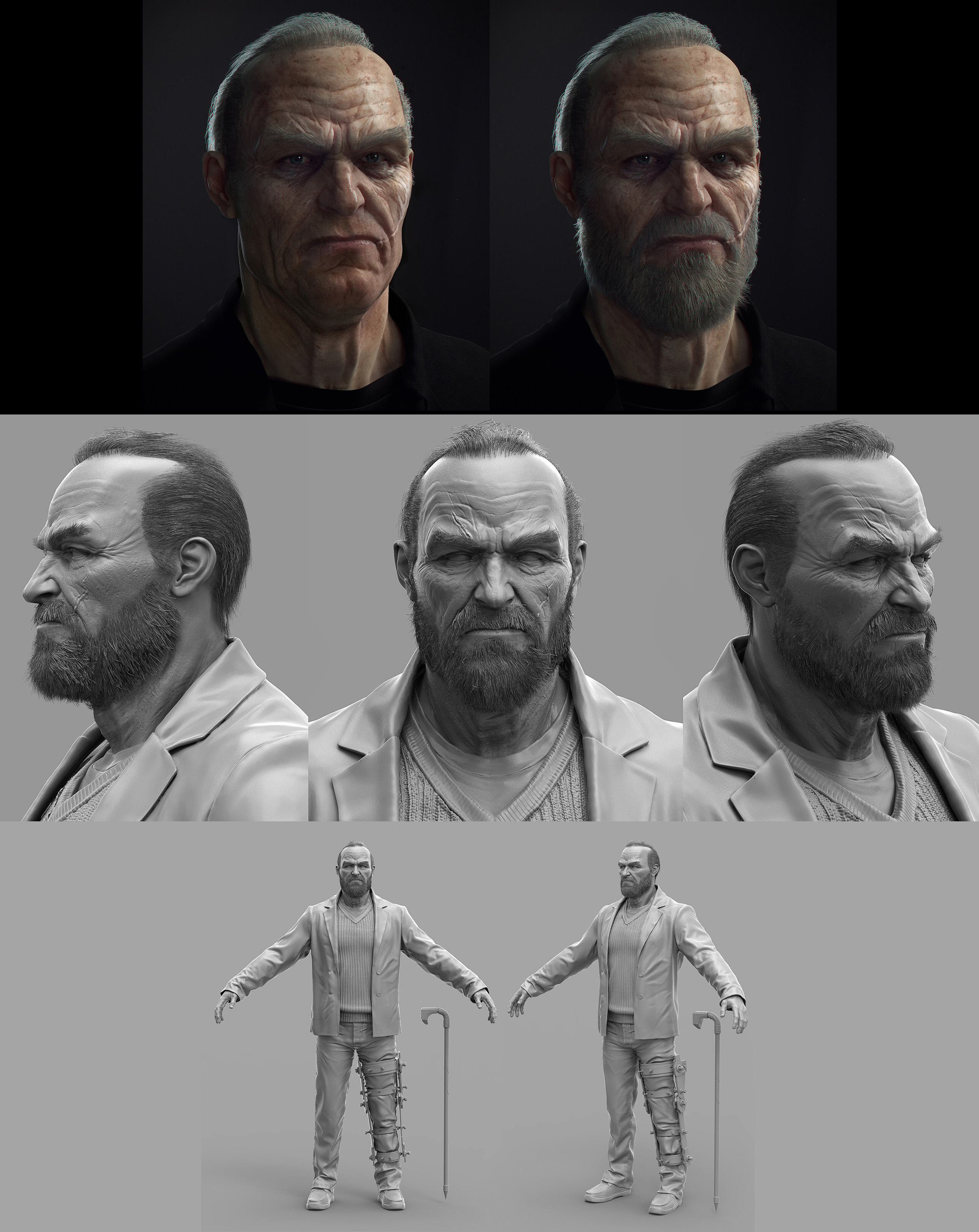 Arte conceptual de Killer Croc