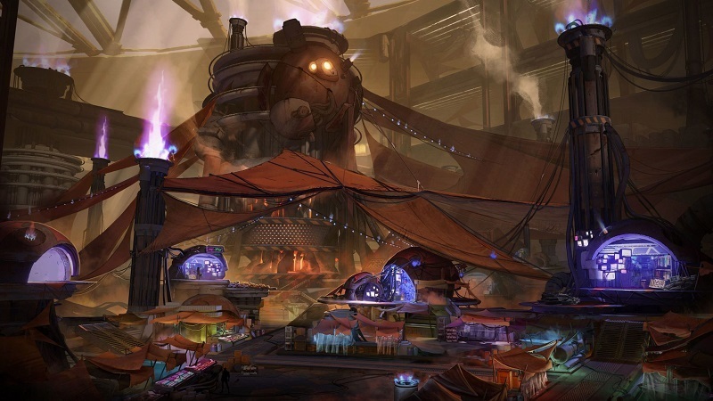 Gearbox es fiel a su estilo: el primer concept art de Borderlands 4 lo demuestra-5