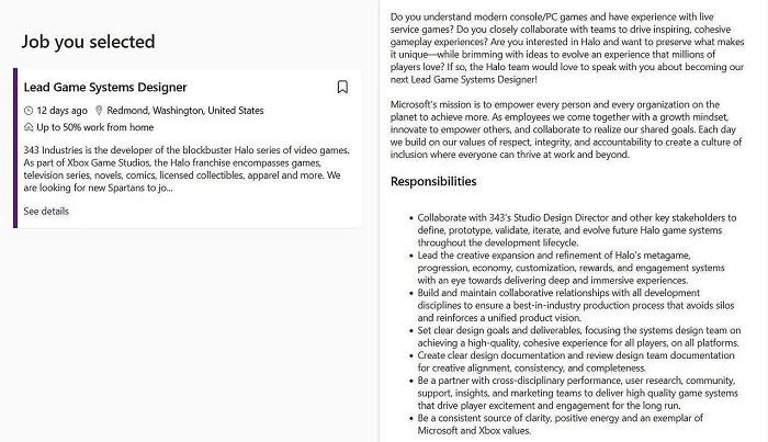 Microsoft podría lanzar una nueva entrega de Halo también en PlayStation: una vacante en 343 Industries Studios lo insinúa-2 Microsoft podría lanzar una nueva entrega de Halo también en PlayStation: una vacante en 343 Industries Studios lo insinúa-2