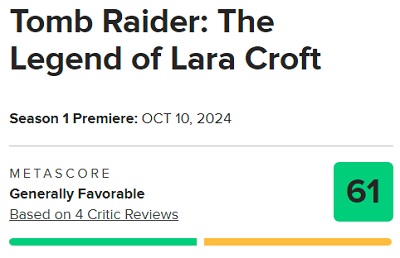 La serie de animación Tomb Raider: La leyenda de Lara Croft se ha estrenado en Netflix y no ha entusiasmado a los críticos-2 La serie de animación Tomb Raider: La leyenda de Lara Croft se ha estrenado en Netflix y no ha entusiasmado a los críticos-2