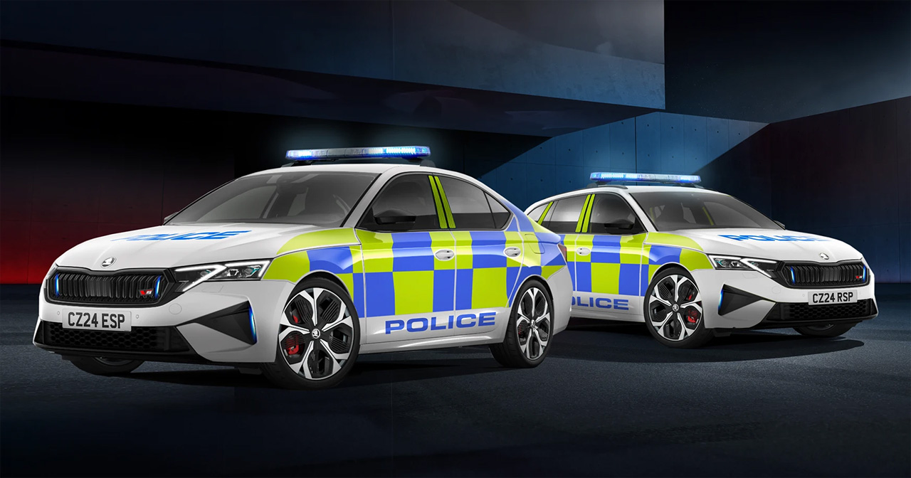 Octavia vRS actualizado en versión policial Octavia vRS actualizado en versión policial