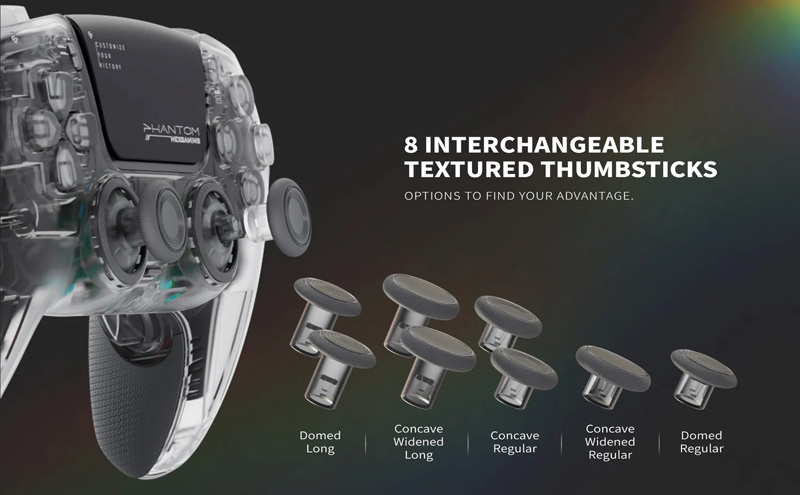 Modelo 4 del gamepad PHANTOM de Hexgaming Modelo 4 del gamepad PHANTOM de Hexgaming