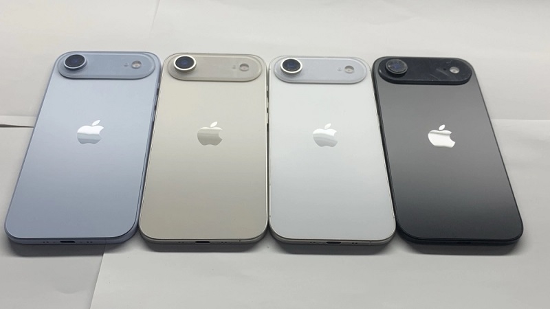 Mock-up of the iPhone 17 Air