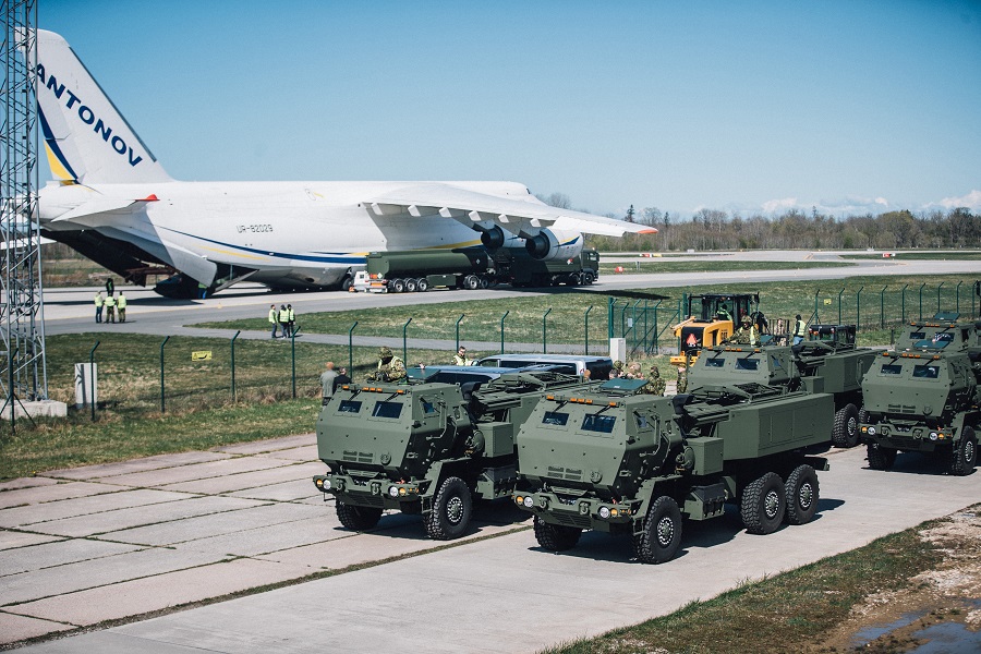 Llegada del M142 HIMARS en Estonia
