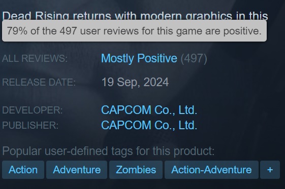 Los zombis han mejorado: la crítica y los jugadores están contentos con Dead Rising Deluxe Remaster y lo puntúan con nota.-2 Los zombis han mejorado: la crítica y los jugadores están contentos con Dead Rising Deluxe Remaster y lo puntúan con nota.-2