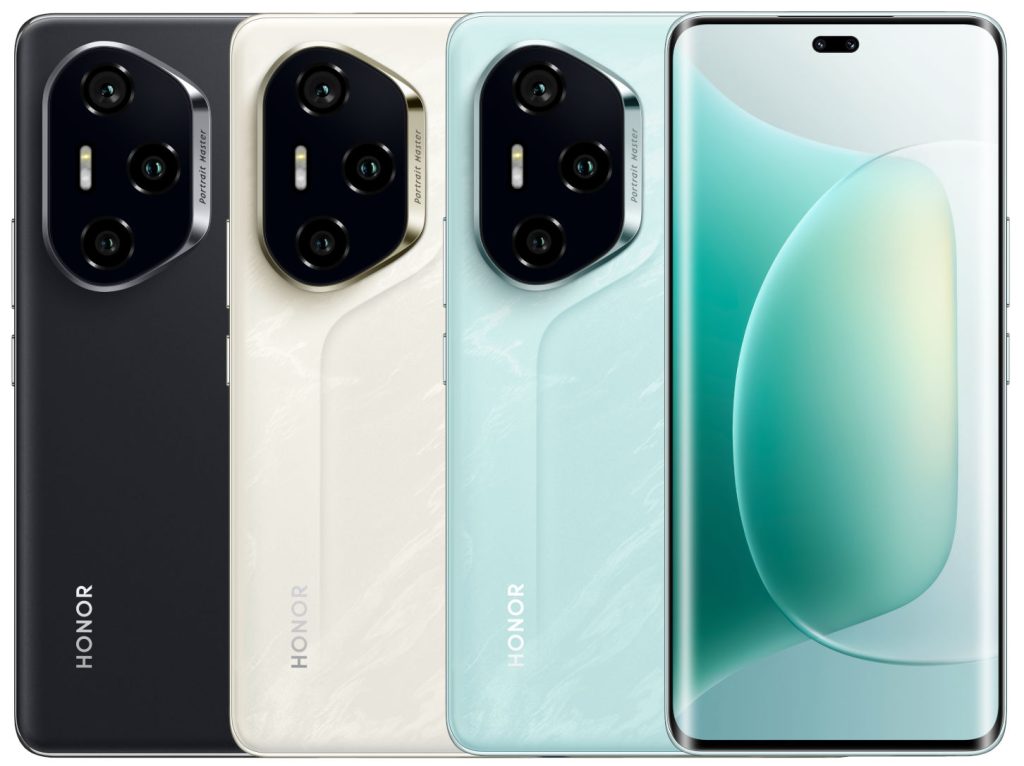 Модель Honor 300 Pro Honor 300 Pro в черном цвете