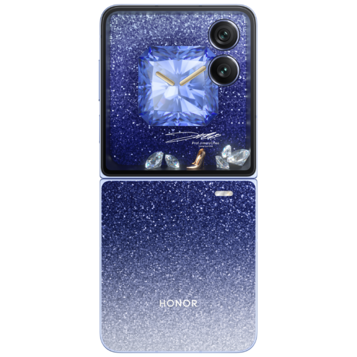 Blue version of Honor Magic V Flip 2