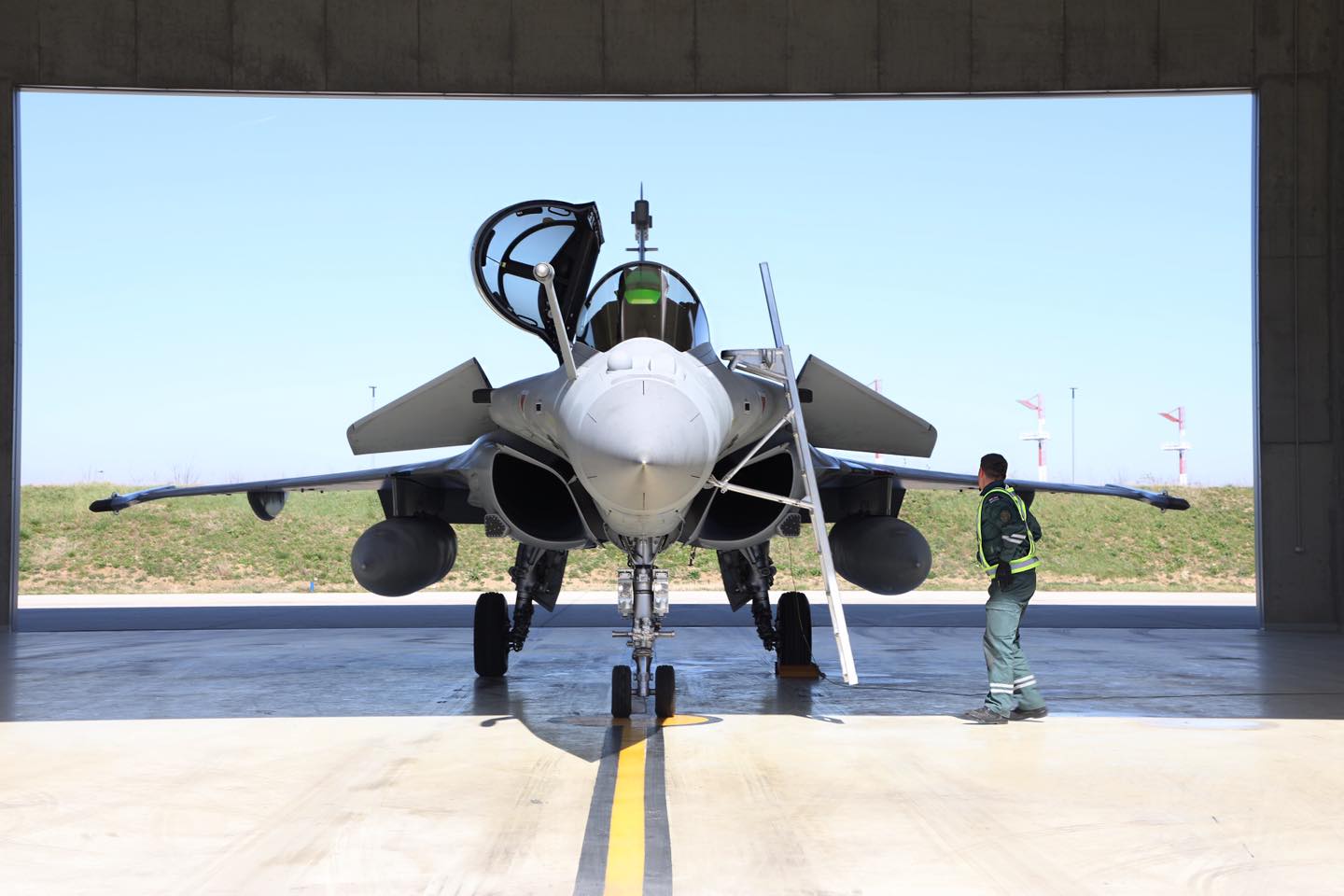 Caza Rafale de las Fuerzas Aéreas croatas