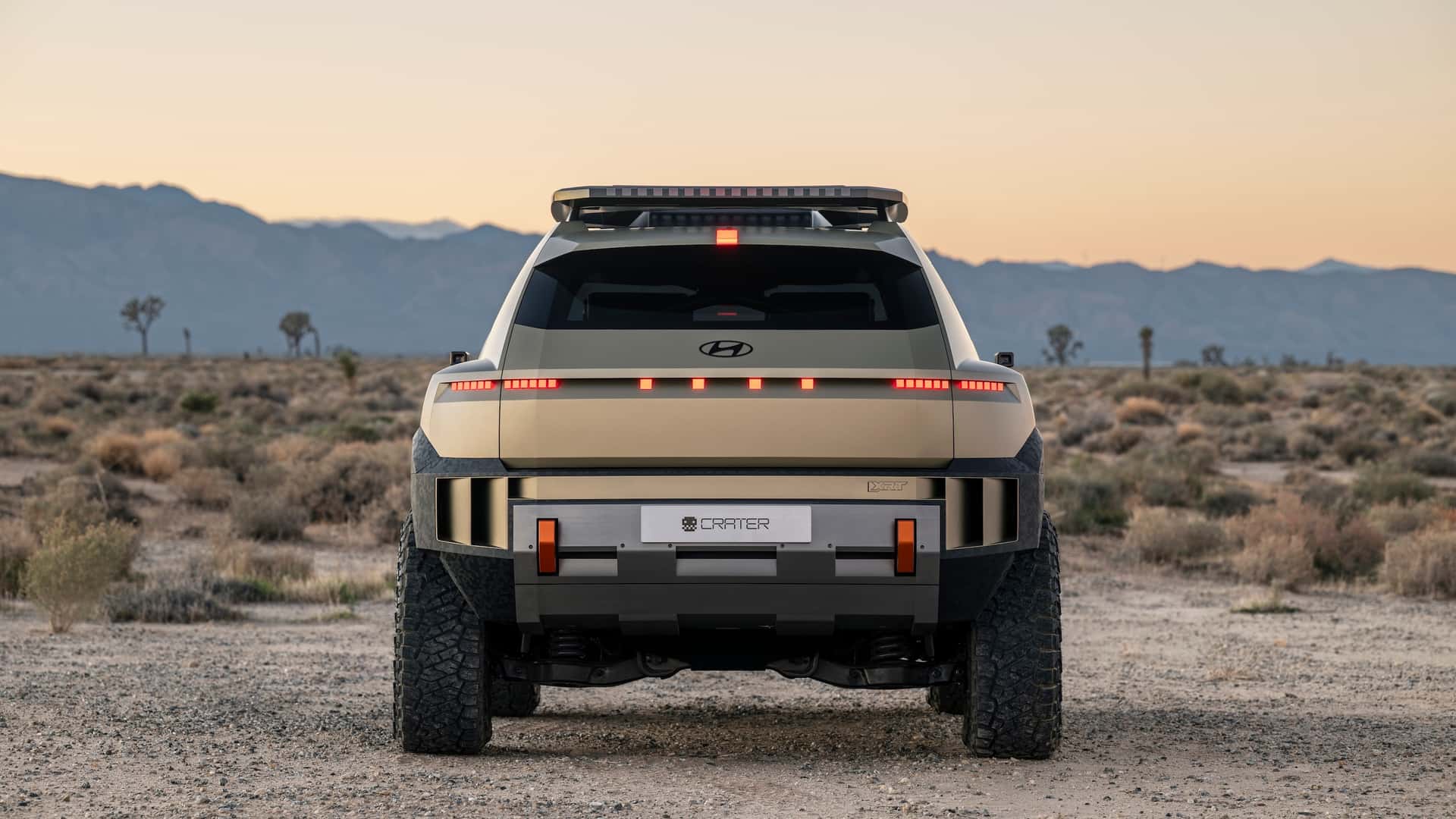 Concepto Hyundai Crater con diseño agresivo