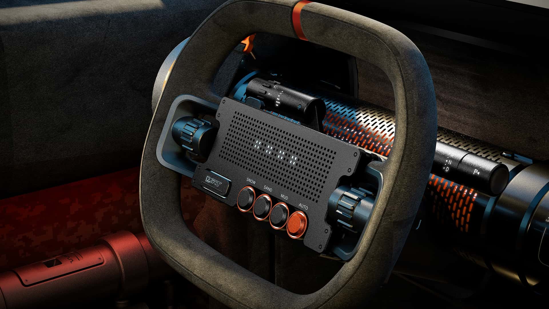 Interior del Hyundai Crater