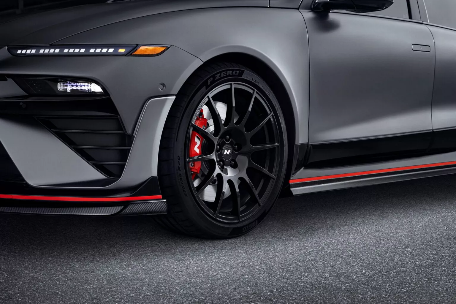 Hyundai Ioniq 6 N kit de carrocería - alerón y splitter