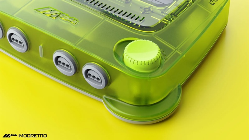 Opciones de color para la consola ModRetro M64