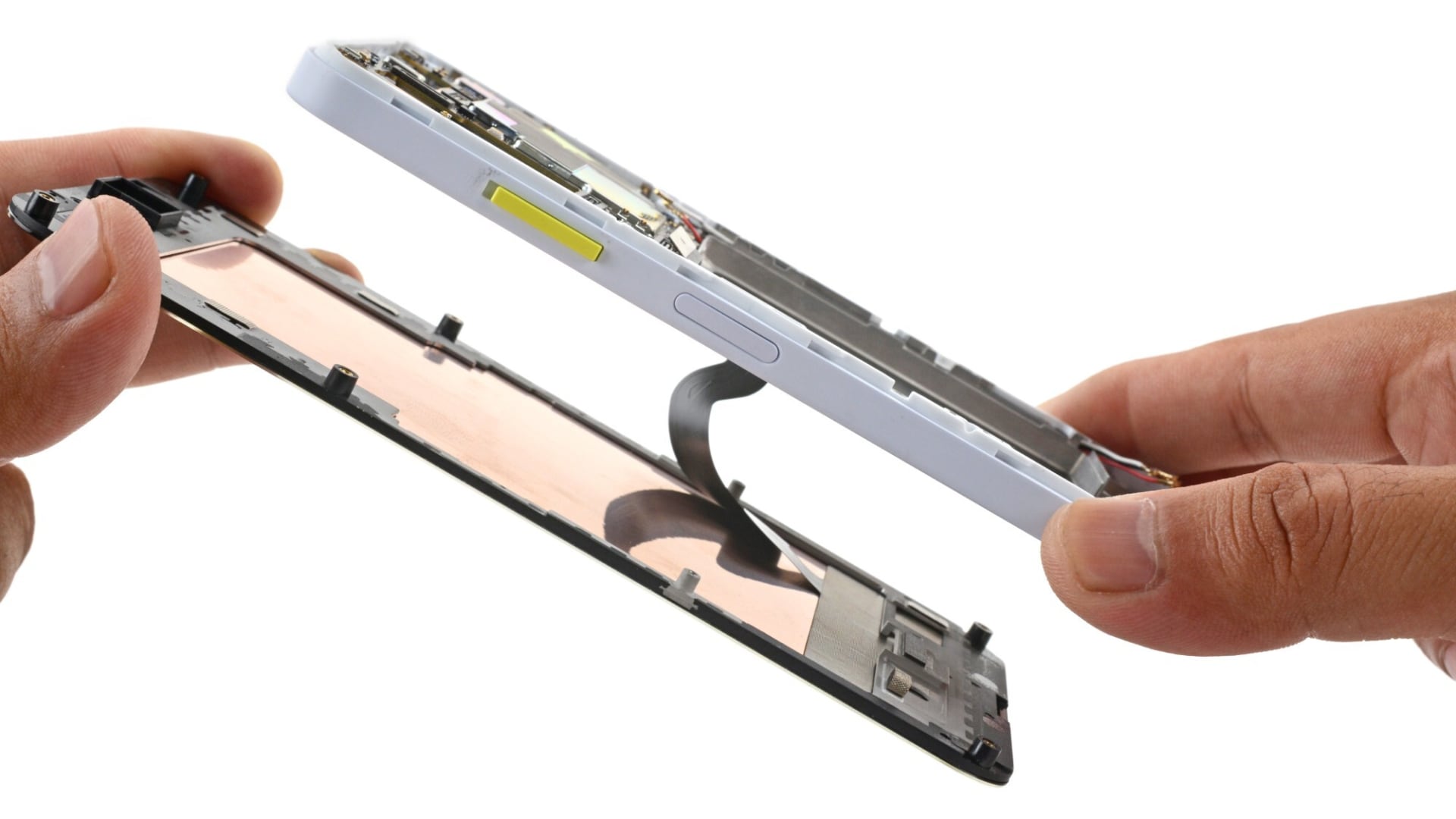 Reparabilidad del Fairphone 6. Ilustración: iFixit