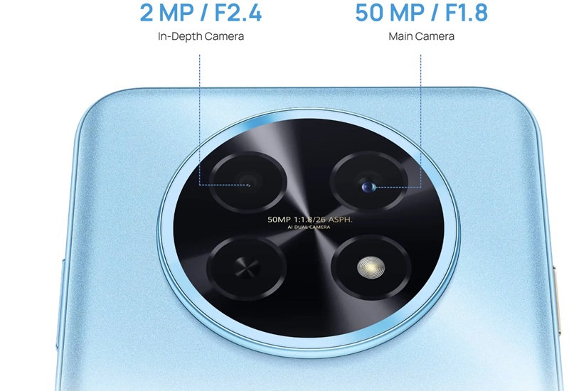 Diseño de Huawei Nova 14i