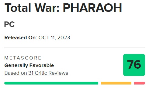 Una estrategia conocida en un nuevo escenario: la crítica acogió con satisfacción Total War: Pharaoh, pero señaló la falta de ideas nuevas-2