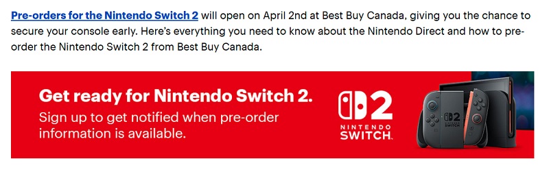 Presentación de Nintendo Switch 2