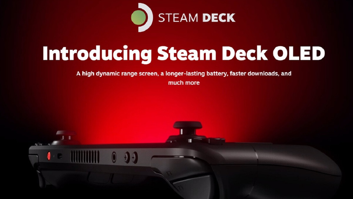 Gran sorpresa de Valve: se presenta la versión mejorada de la videoconsola portátil Steam Deck con pantalla OLED y mayor capacidad de memoria Gran sorpresa de Valve: se presenta la versión mejorada de la videoconsola portátil Steam Deck con pantalla OLED y mayor capacidad de memoria