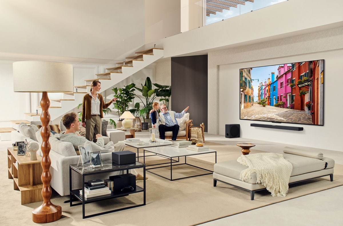 LG 2025 QNED evo TV Televisor LG 2025 QNED evo. Ilustración