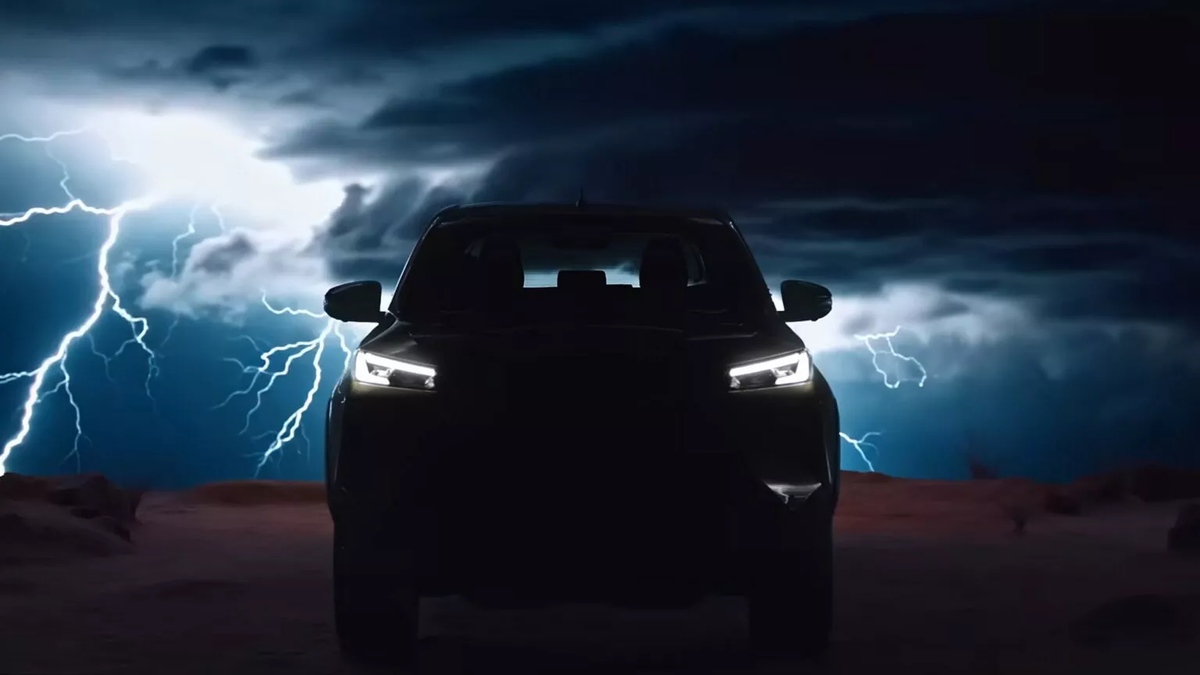 Teaser del nuevo Toyota Hilux 1